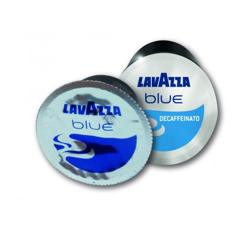 12 CAPSULES DE CAFÉ DECAFFEINATO. LAVAZZA BLUE HAUTE QUALITE - 100% ITALIEN.