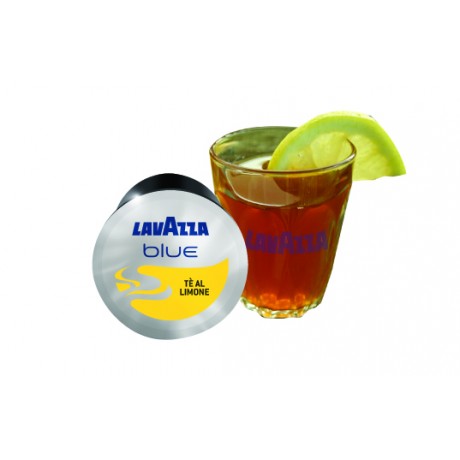 12 CAPSULES DE TE’ AL LIMONE. LAVAZZA BLUE HAUTE QUALITE - 100% ITALIEN.