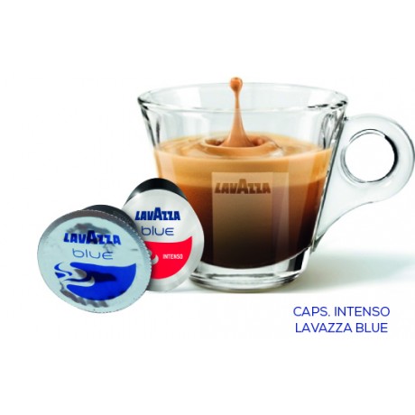 12 CAPSULES DE CAFÉ INTENSO. LAVAZZA BLUE HAUTE QUALITE - 100% ITALIEN.