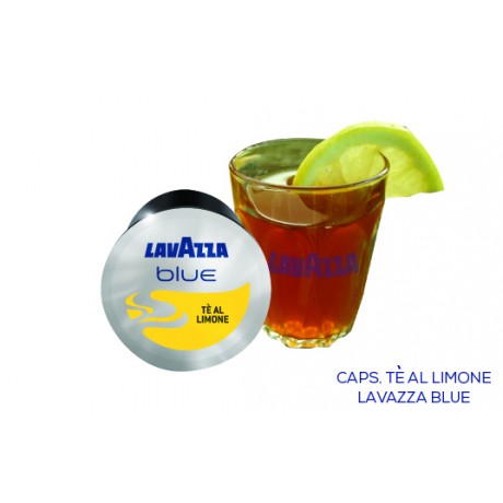 50 CAPSULES DE TE’ AL LIMONE. LAVAZZA BLUE   HAUTE QUALITE - 100% ITALIEN.