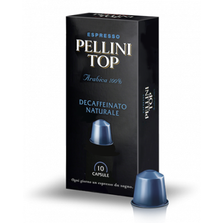 120 CAPSULES DE CAFÉ DECAFFEINATO PELLINI. Comp Nespresso     HAUTE QUALITE - 100% ITALIEN.