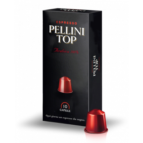 120 CAPSULES DE CAFÉ TOP ARABICA PELLINI. Comp Nespresso    HAUTE QUALITE - 100% ITALIEN.